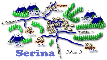 Cartina Serina